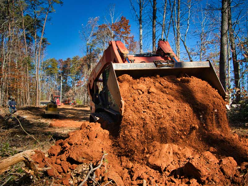 Terrassement chantier Alpes-de-Haute-Provence